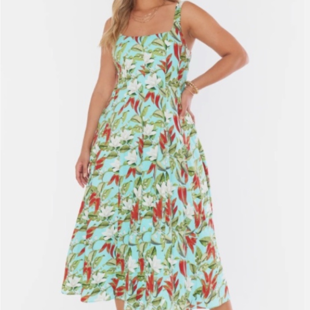 Show Me Your MuMu Spicy Pepper Midi Sundress